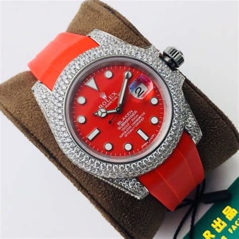 rolex blaken submariner red